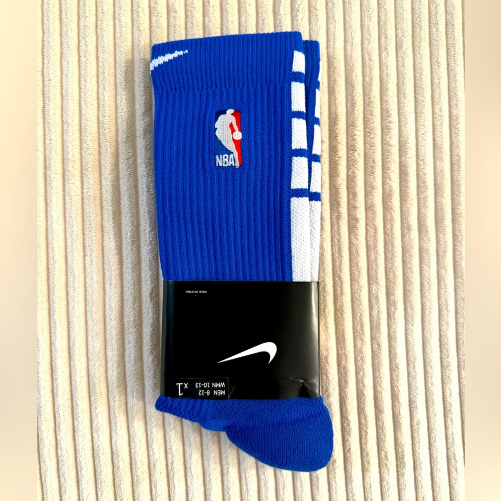 Nike Blue Athletic Crew Socks